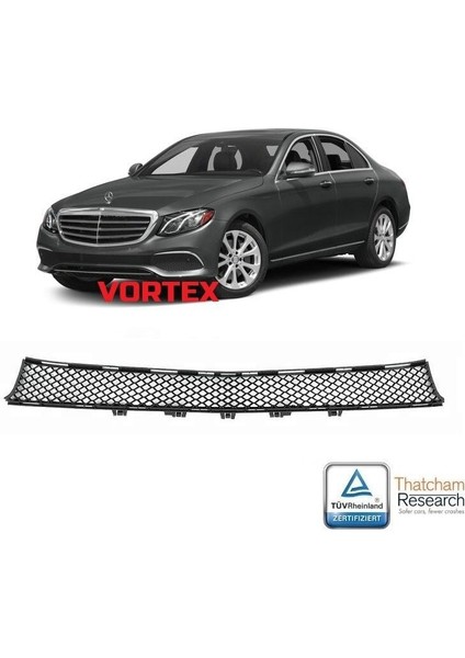 Mercedes-Benz E-Class W213 Ön Tampon Orta Izgara (Exclusive) 2016 Sonrası Uyumlu