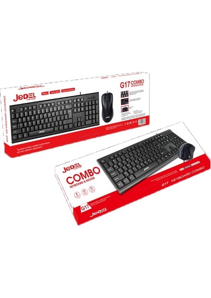 G17 Kablolu Klavye Mouse Set fiyatları
