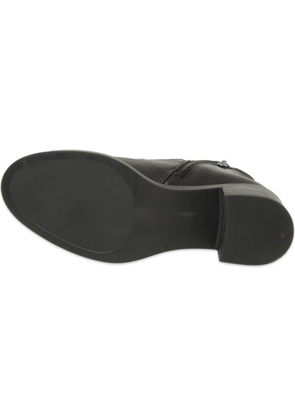 D25KB-1910 Günlük Topuklu Siyah Kadın Bot indirimleri