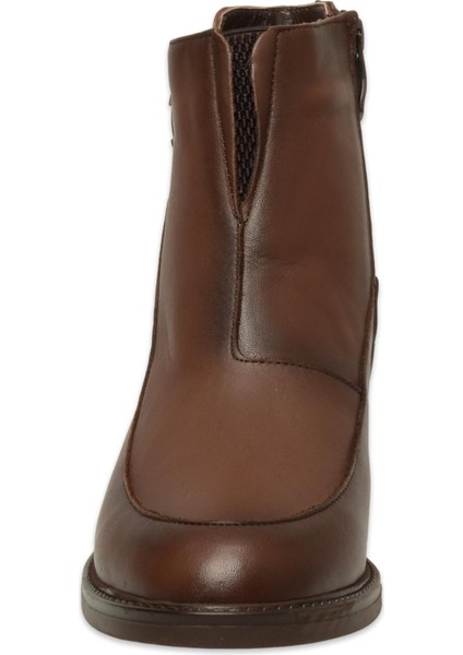 D25KB-1910 Günlük Topuklu Kahverengi Kadın Bot modelleri