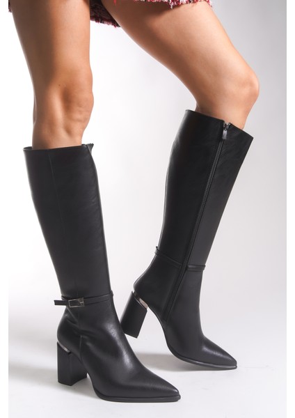 Kadın Sivri Burun Çizme 0012074