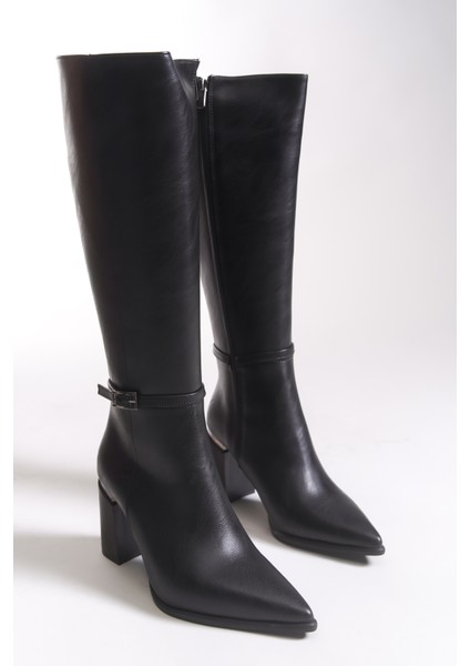 Kadın Sivri Burun Çizme 0012074 indirimleri