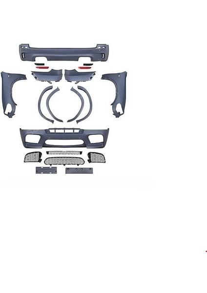X5 E70 Body Kit (Ön-Arka) 2011 Sonrası Uyumlu
