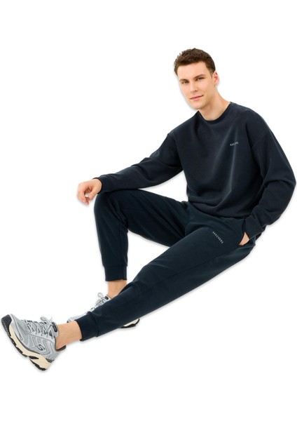 S2510041 M Loose Crewneck Sweat Siyah Erkek Sweatshirt indirimleri