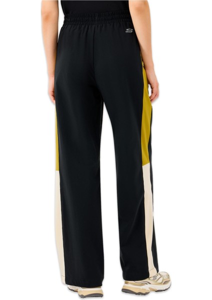 S2520221 W Color Block Micro Pant Siyah Kadın Pantolon modelleri