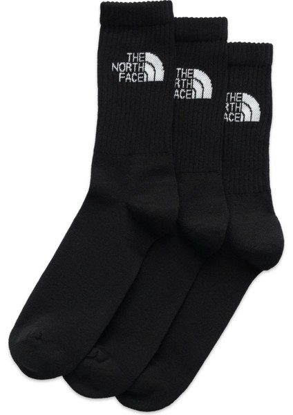 NF0A8EKX Everyday Standard Crew Sock 3p Siyah Unisex Çorap modelleri