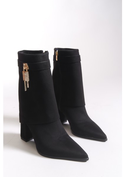 Kadın Sivri Burun Kısa Çizme 0012068 indirimleri