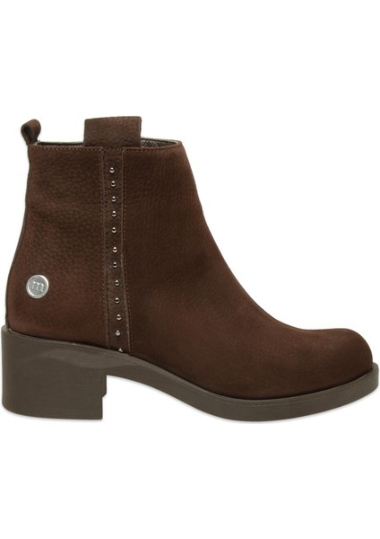 D25KB-1590 Günlük Topuklu Kahverengi Kadın Bot fiyatları