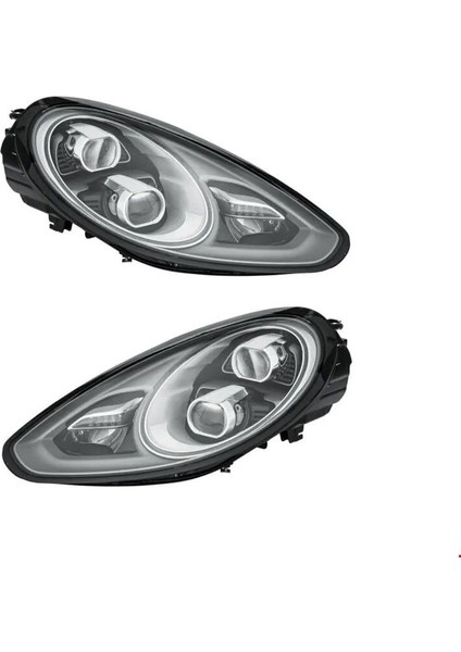 Panamera Ön Far Seti 2 Mercek Gts (Dolu) 2015 Sonrası Uyumlu