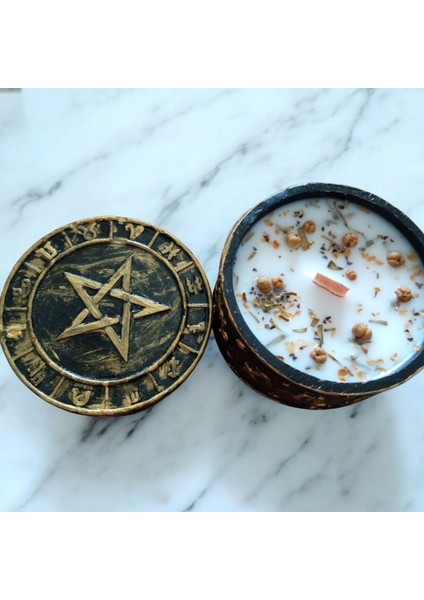 Pentagram Ritüel Mum