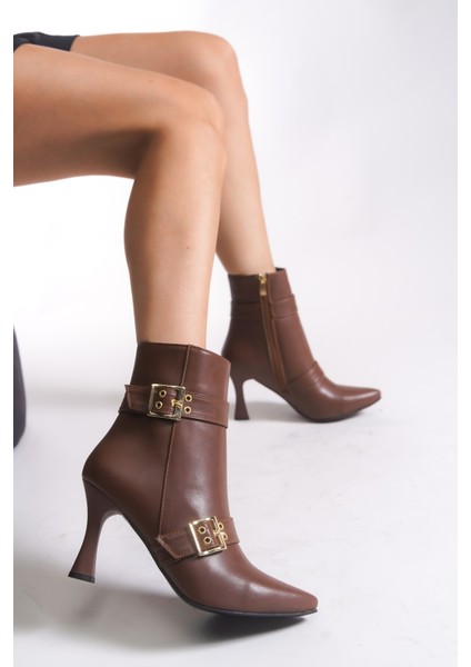 Olytheris Kadın Topuklu Sivri Burun Bot 00128505 fiyatları