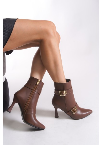 Olytheris Kadın Topuklu Sivri Burun Bot 00128505 modelleri