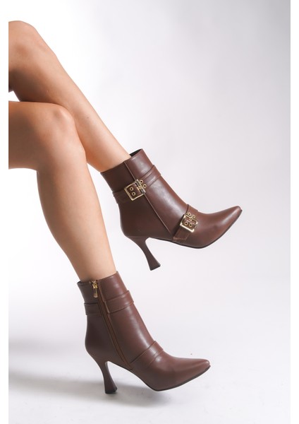 Olytheris Kadın Topuklu Sivri Burun Bot 00128505 indirimleri