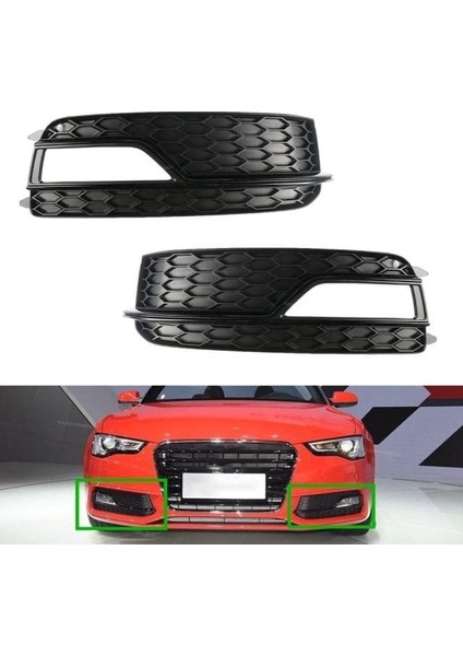 A5 Ön Tampon Izgara Sağ (S-Line) 2012 Sonrası Uyumlu