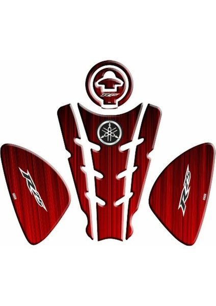 Yamaha R25 2014 - 2018 Uyumlu Tankpad Set