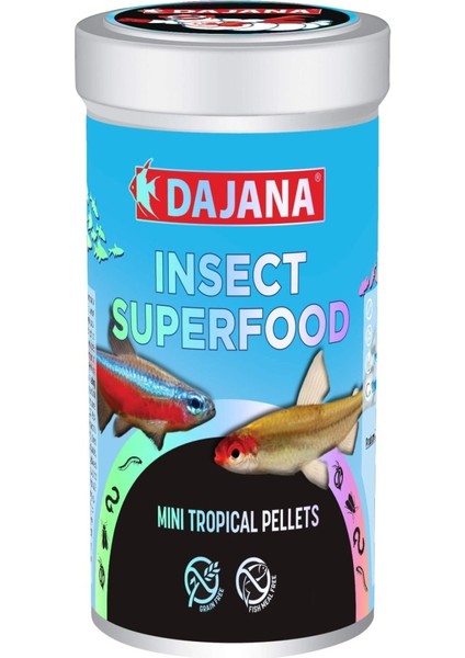 Insect Superfood Mini Tropical Granules 100ML 125GR