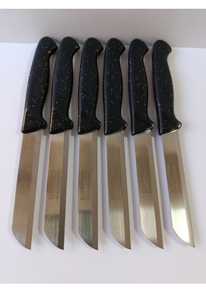Meyve Bıçağı - Simli Siyah modelleri