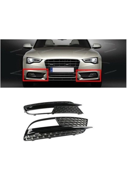 A5 Ön Tampon Izgara Sağ 2012 Sonrası Uyumlu