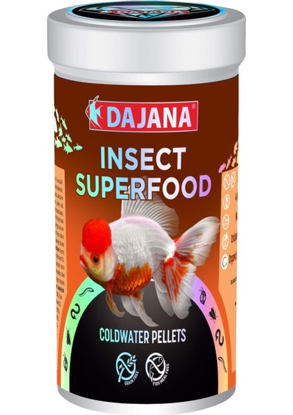 Insect Superfood Coldwater Pellets 100ML 50GR
