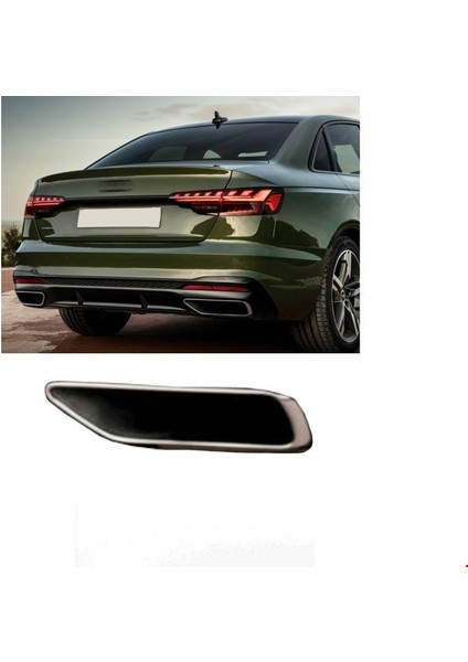 A4 Arka Egzoz Ucu Sağ S-Line 2020 Sonrası Uyumlu