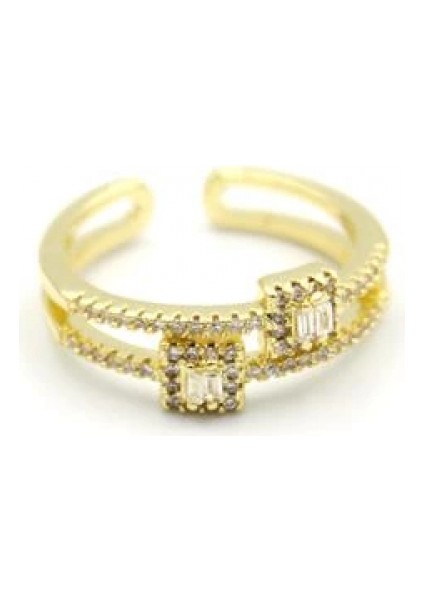 Taşlı Yüzük - Altın