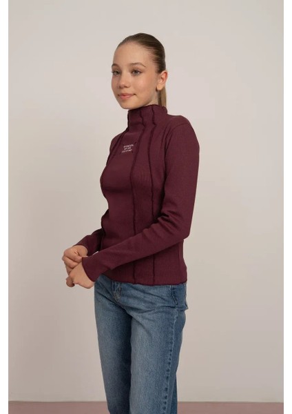 Kız Çocuk 7824 Kaşkorse Nakışlı Bluz modelleri