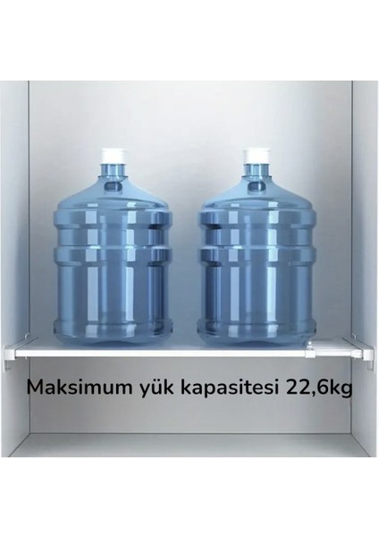 Dolap Içi Raflar Için 4'lü Plastik Güçlü Yapışkanlı Raf Destek Aparatı modelleri