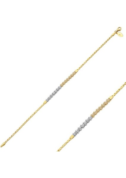 Altın Taşlı Set Bileklik