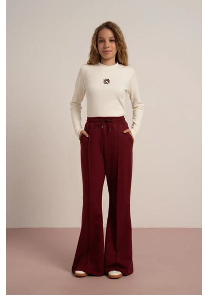 Kız Çocuk 7832 Ispanyol Paça Pantolon