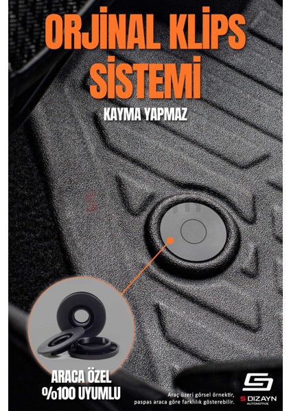 Kia Rio 3D Pro Havuzlu Paspas 2017-2023 A+ Kalite fırsatları