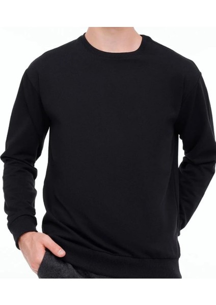 Unisex Bisiklet Yaka Sweatshirt fırsatları