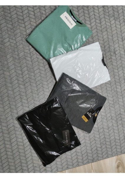 Unisex Bisiklet Yaka Sweatshirt
