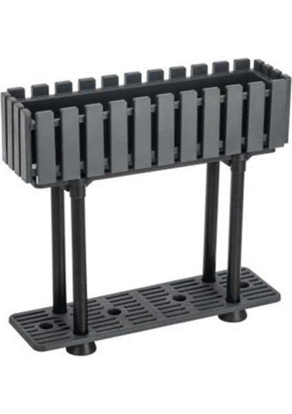 Akasya Çit Balkon Stand 80 Saksı - 15 L