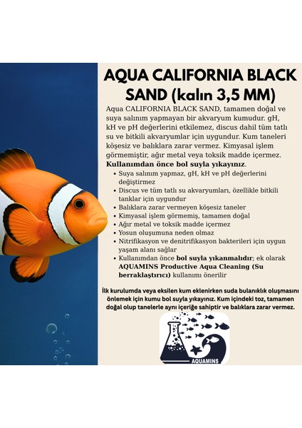 California Black Sand 2 kg – Siyah Akvaryum Kumu Kalın 3,5 mm - Bitkili Akvaryumlara Uygun fiyatları