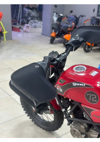 Ysn Motosiklet Vitesli Model El Koruma Ruzgar Gecirmez Reflektorlu modelleri