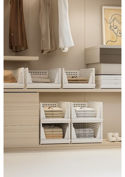 Mithra Life 3 Lü Kayar Raf Organizer – Beyaz Dolap Içi Kıyafet, Aksesuar Düzenleyici MIT1261 modelleri