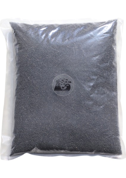 California Black Sand 2 kg – Siyah Akvaryum Kumu Ince 1,5 mm - Bitkili Akvaryumlara Uygun