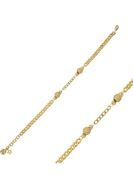 Altın Taşlı Bileklik