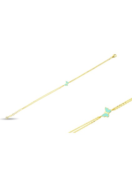 Altın Kelebek Bileklik