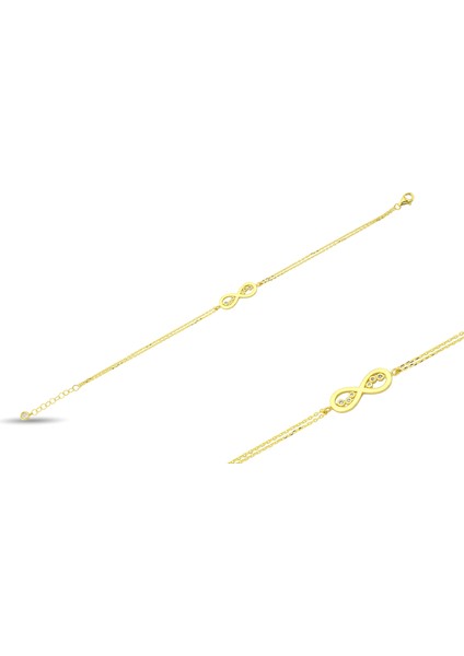 Altın Sonsuzluk Bileklik