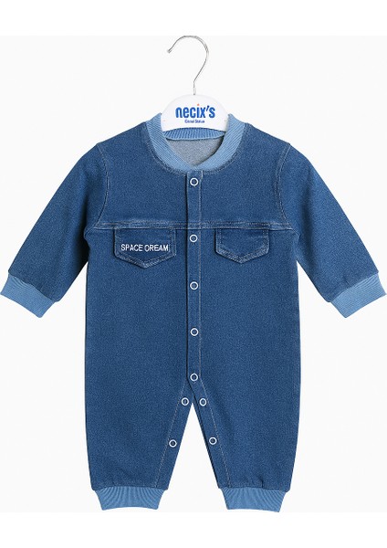 Bebek Unisex Pamuklu Space Dream Kot Tulum fiyatları