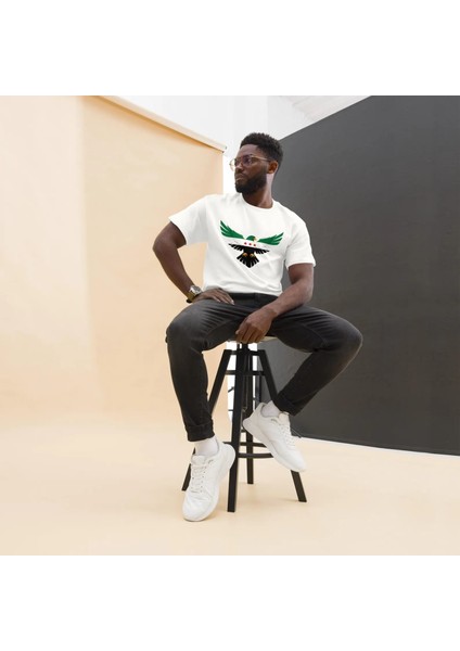 Erkek Pamuklu Tshırt Büyük Beden Baskılı