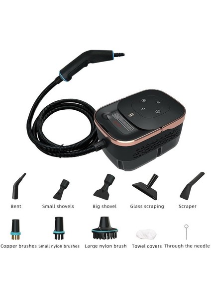 2500W Yüksek Basınçlı Buharlı Temizleyici 6 Kademeli Güç Ayarı 10 Farklı Başlık Çok Fonksiyonlu Temizlik Makinesi fiyatları