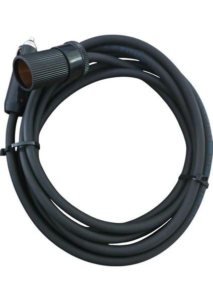 Araç Çakmak Uzatma Kablosu 12-24 Volt 16AMPER 2 X1,5mm Ttr Bakır 3 Mt-Siyah modelleri