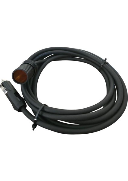 Araç Çakmak Uzatma Kablosu 12-24 Volt 16AMPER 2 X1,5mm Ttr Bakır 3 Mt-Siyah fırsatları