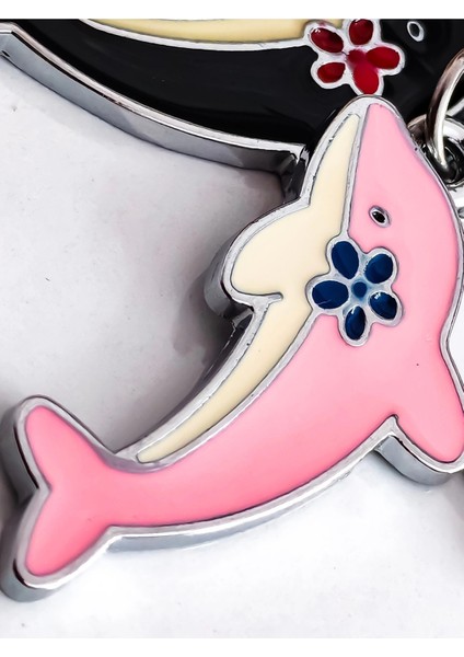 4 Farklı Renkte Yunus Balığından Metal Anahtarlık indirimleri