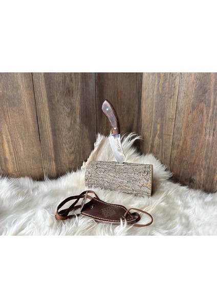 Impala Arak Boyun Bıçağı (Ceviz Kabza) - Yassı Uç fiyatları