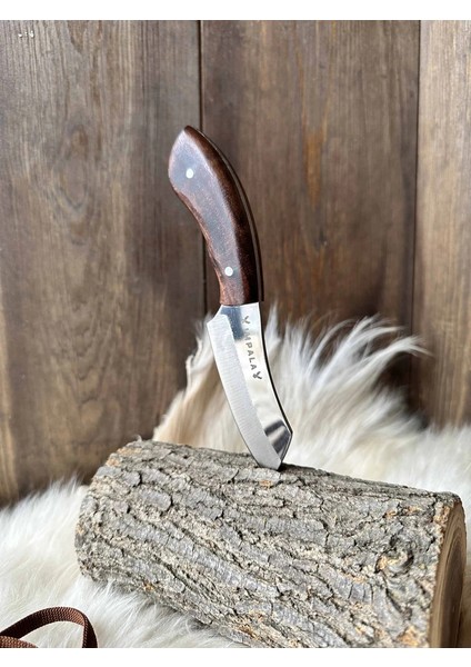 Impala Arak Boyun Bıçağı (Ceviz Kabza) - Yassı Uç modelleri