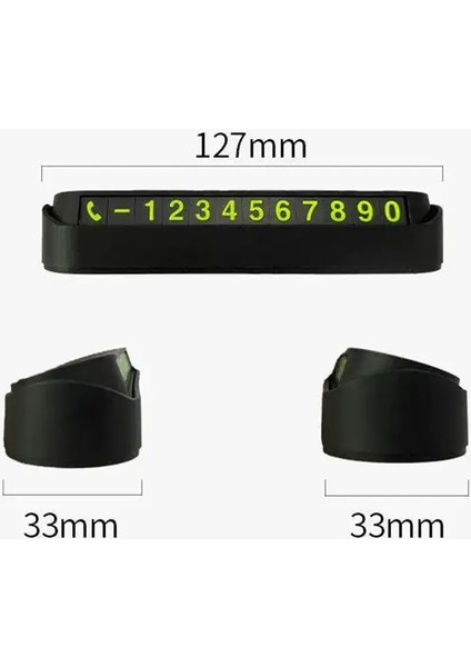 Araç Fosforlu Numaratör Aç-Kapa 2 Li Set (2 Adet) fırsatları