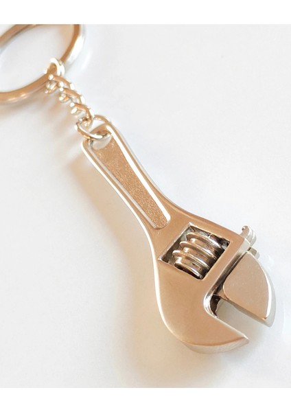 Ingiliz Anahtarı Metal Anahtarlık